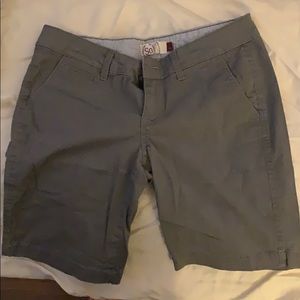 So brand grey Bermuda shorts